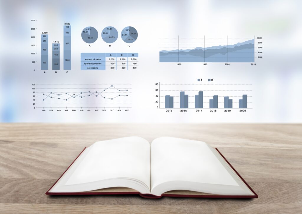 資金調達の仕組みやデータのイメージ