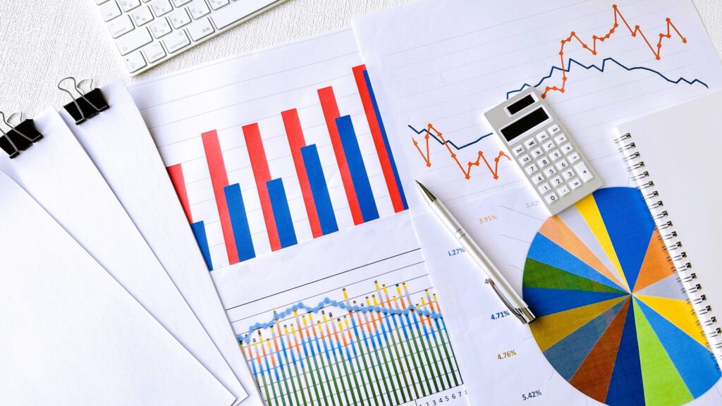 ダウンラウンドのグラフイメージ